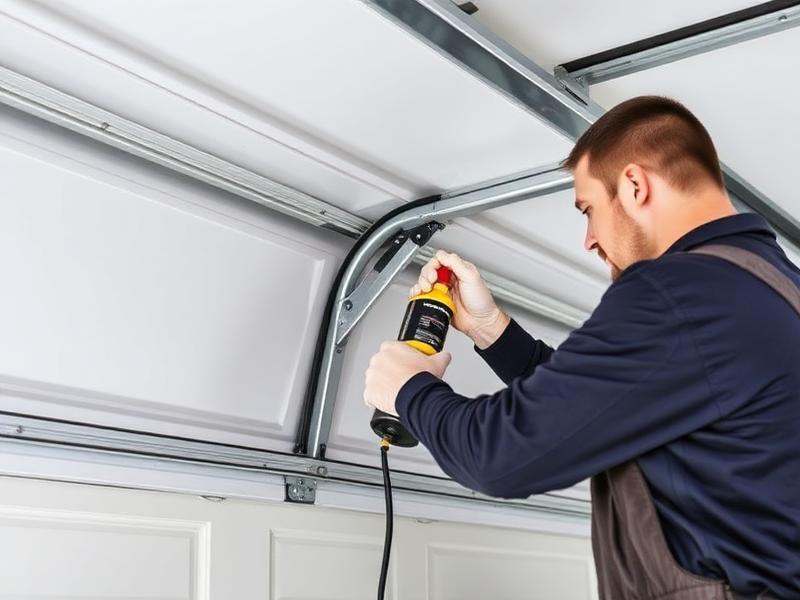 Professional maintenance service for garage doors